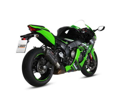 Silencieux MIVV Suono inox brossé noir Kawasaki ZX-10R