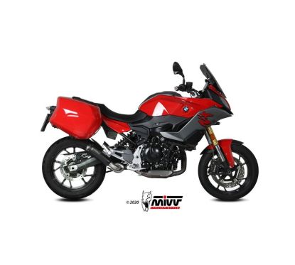 Silencieux MIVV X-M1 - Steel Black/inox BMW F900XR