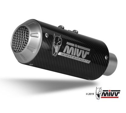 Silencieux MIVV MK3 Carbon/casquette inox Yamaha R1