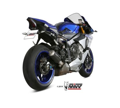 Silencieux MIVV MK3 Carbon/casquette inox Yamaha R1