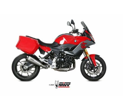 Silencieux MIVV Delta Race Inox/casquette carbone BMW F900XR