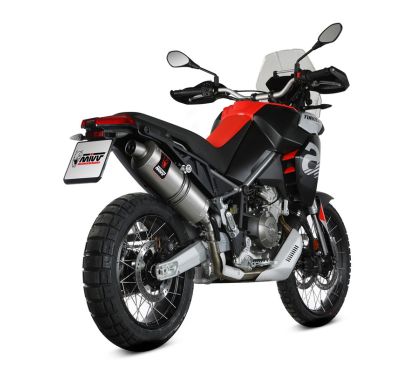 Silencieux MIVV Dakar Slip-On acier inoxydable - Aprilia Tuareg 660