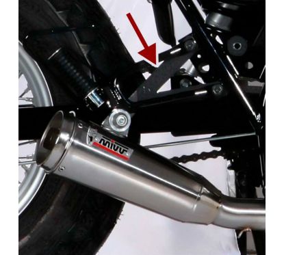 Support MIVV pour le silencieux Ghibli - Suzuki Van Van 200