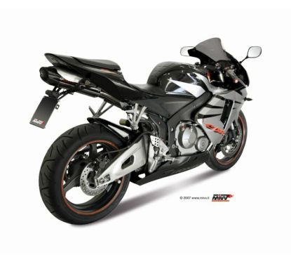 Silencieux MIVV Suono inox/casquette carbone Honda CBR600RR