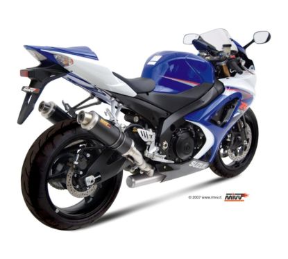 Silencieux double MIVV GP carbone SUZUKI GSX-R1000