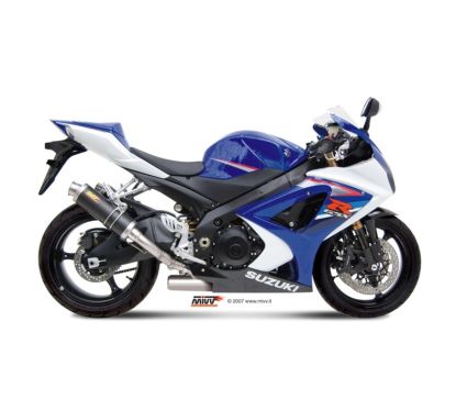 Silencieux double MIVV GP carbone SUZUKI GSX-R1000