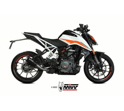 Silencieux MIVV MK3 Slip-On acier inoxydable - KTM 125 / 390 Duke