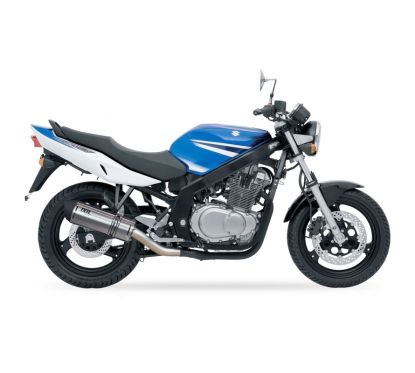 Silencieux IXIL Hexoval Xtrem inox / alu noir - Suzuki GS500E - OS8031VSE