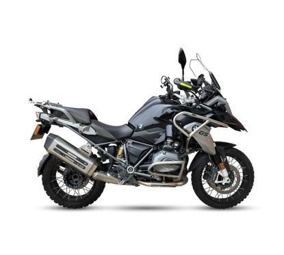 Silencieux IXIL MXT inox / alu noir - BMW R1200GS - EB5095SS