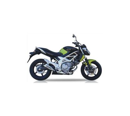 Silencieux IXIL Dual Hyperlow L2X inox / alu poli - Suzuki SFV 650 Gladius - XS8358V