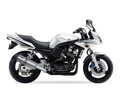 Silencieux IXIL Hexoval Xtrem inox / alu noir - Yamaha FZS 600 Fazer - OY9063VSE
