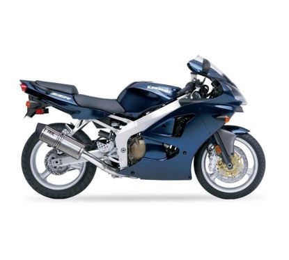 Silencieux IXIL Hexoval Xtrem inox / alu noir - Kawasaki ZX-6R Ninja - OK7045VSE