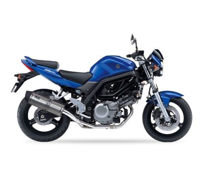 Silencieux IXIL Hexoval Xtrem inox / alu noir - Suzuki SV650/S - OS8254VSE