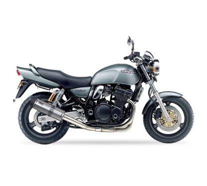 Silencieux IXIL Hexoval Xtrem inox / alu noir - Suzuki GSX750 Naked - OS8065VSE