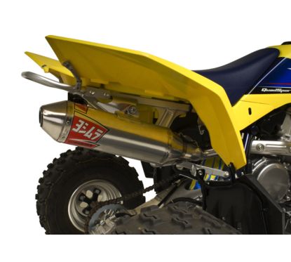 Silencieux Yoshimura USA RS2 inox-alu/casquette acier Suzuki LT-Z400