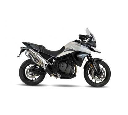 Silencieux IXIL MXT inox / alu noir - Triumph Tiger 900/GT/Rally - ET4066SS