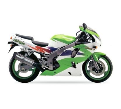 Silencieux IXIL Hexoval Xtrem inox / alu noir - Kawasaki ZX-6R Ninja - OK7041VSE