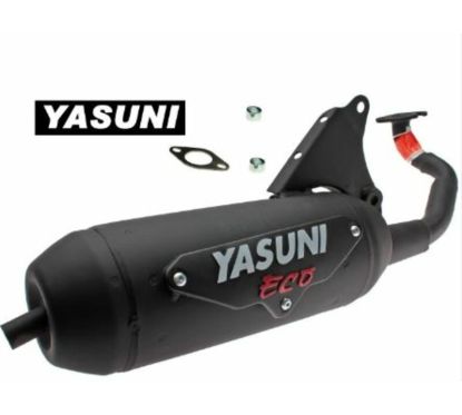 Pot d'échappement YASUNI Eco Acier noir