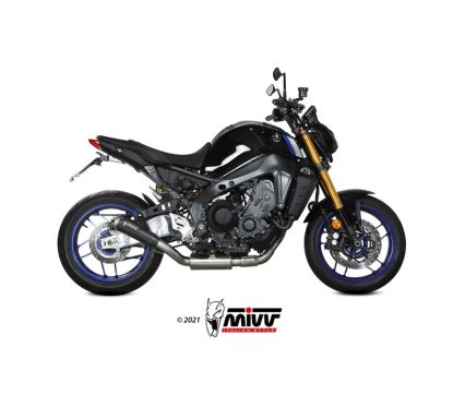 Ligne complète MIVV X-M1 - Steel Black/inox Yamaha MT-09/SP/FZ-09
