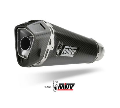 Ligne complète MIVV Delta Race - carbone Aprilia