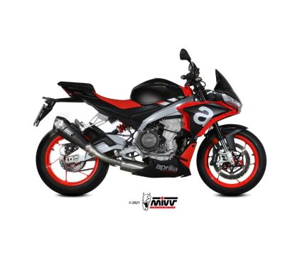 Ligne complète MIVV Delta Race - carbone Aprilia