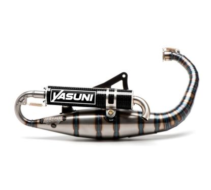 Pot d'échappement YASUNI Carrera 16/07 Carbone - Kevlar Minarelli 70cc Homologué