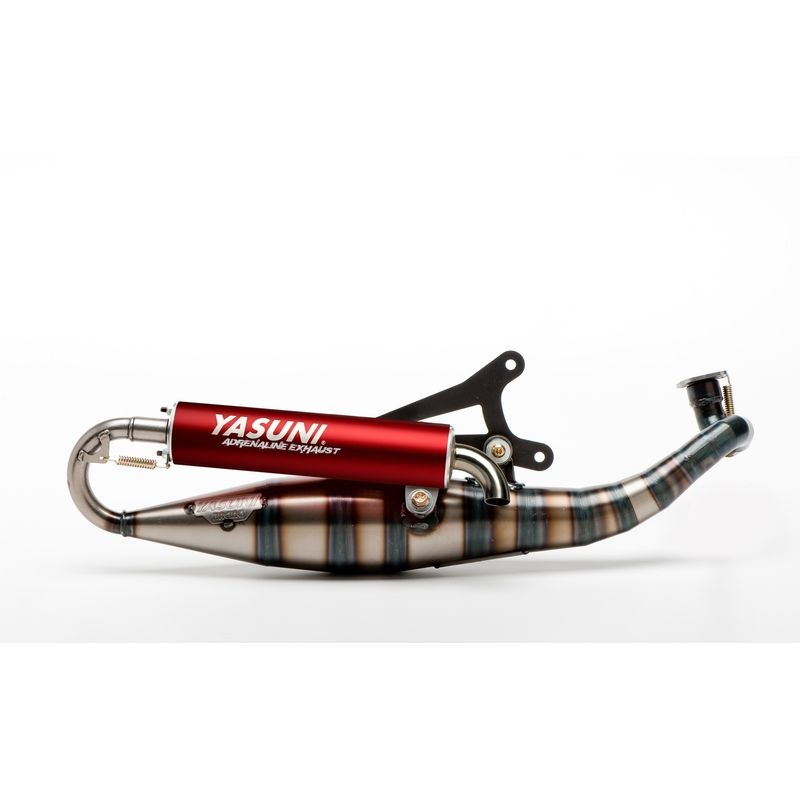 Pot d'échappement YASUNI Carrera 10 Carbone Minarelli 50/70cc Homologué
