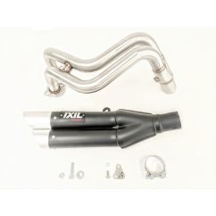 Ligne complète IXIL Hyperlow inox noir / alu poli - Yamaha MT-07 - XY9362XB