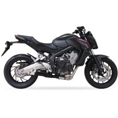 Ligne complète IXIL Hyperlow inox noir / alu poli - Honda CB650F - XH6356XB