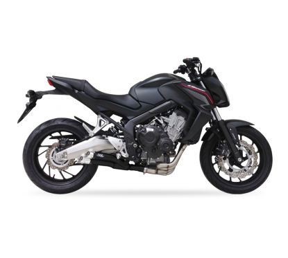 Ligne complète IXIL Hyperlow inox noir / alu poli - Honda CB650F - XH6356XB