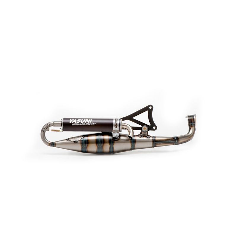 Pot d'échappement YASUNI Carrera 16/07 Carbone - Kevlar Minarelli 70cc Homologué