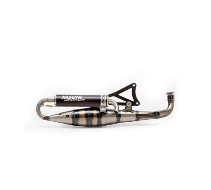 Pot d'échappement YASUNI Carrera 16/07 Carbone - Kevlar Minarelli 70cc Homologué