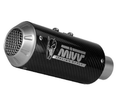 Silencieux MIVV universel MK3 carbone - Côté droit