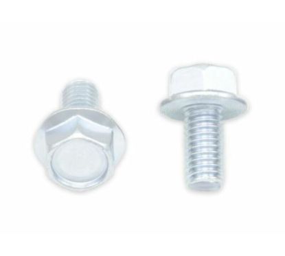 Vis à bride BOLT tête hexagonale 10mm M6x1x12mm 10 pièces