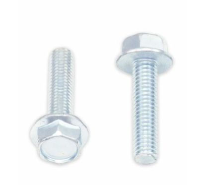 Vis à bride BOLT tête hexagonale 10mm M6x1x25mm 10 pièces
