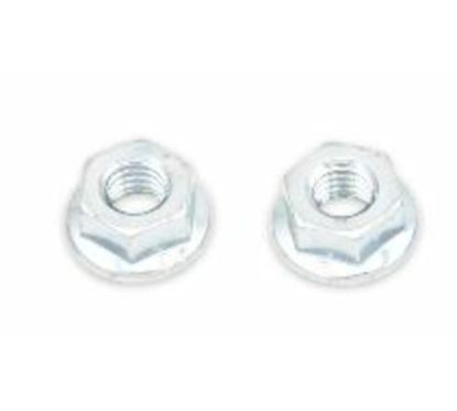 Ecrou à bride BOLT M6x1mm tête 10mm acier 10 pièces
