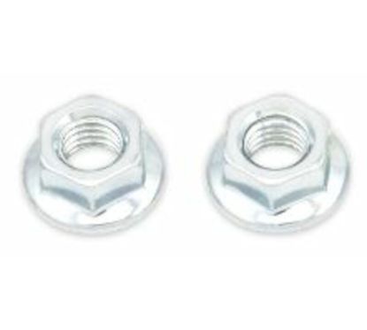 Ecrou à bride BOLT M8x1,25mm tête 12mm acier 10 pièces