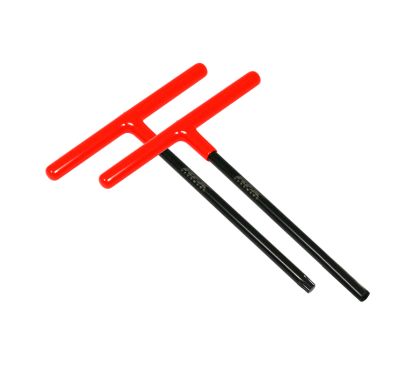 Jeu de clés en T RFX Pro Series empreinte standard avec poignée en caoutchouc - 6 mm/T45 - noir/orange