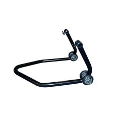 Béquille de stand arrière universelle BIKE LIFT noir avec supports caoutchouc en "L"- RS-17