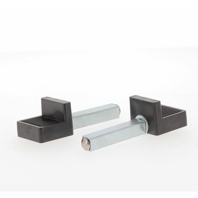 VECTOR Supports en Caoutchouc en "L" pour Béquille Arrière Universelle