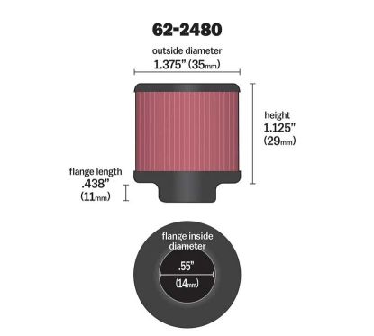 Filtre de mise à l'air moteur