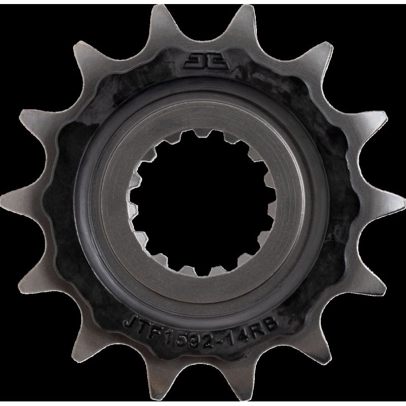 Pignon avant avec amortisseur de bruit