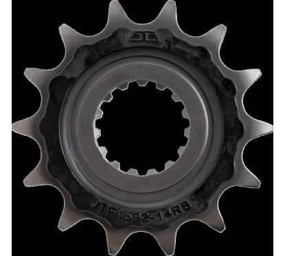 Pignon avant avec amortisseur de bruit