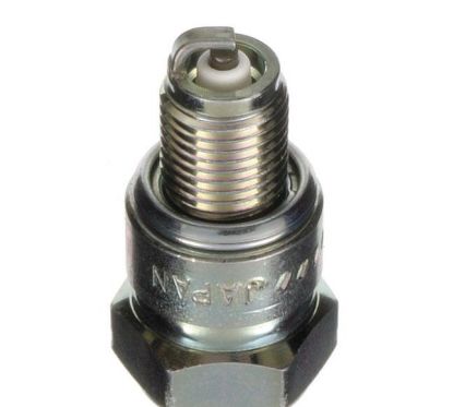 Bougie d'allumage avec résistance intégrée