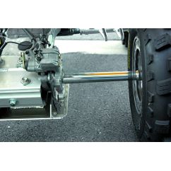 Arbre de roue +2'' ART Yamaha YFM250R Raptor