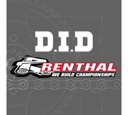 Kit chaîne DID/REN 428NZ 14/47 standard