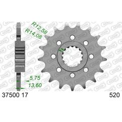 Kit chaîne AFAM 520XSR 16/43-110 - couronne standard