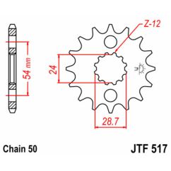 Pignon JT SPROCKETS acier standard - 530