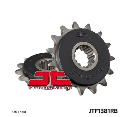 Pignon JT SPROCKETS acier anti-bruit 1381 - 520