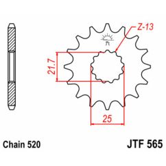 Pignon JT SPROCKETS acier standard - 520